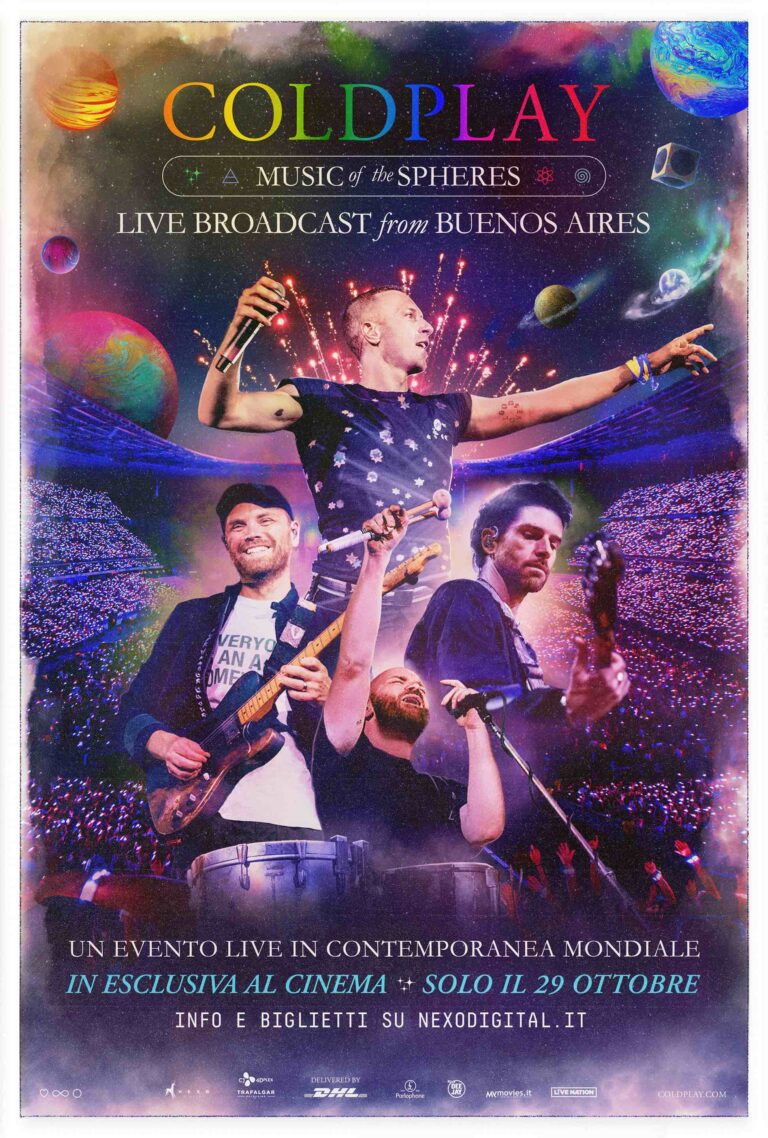I Coldplay live al cinema da Buenos Aires
