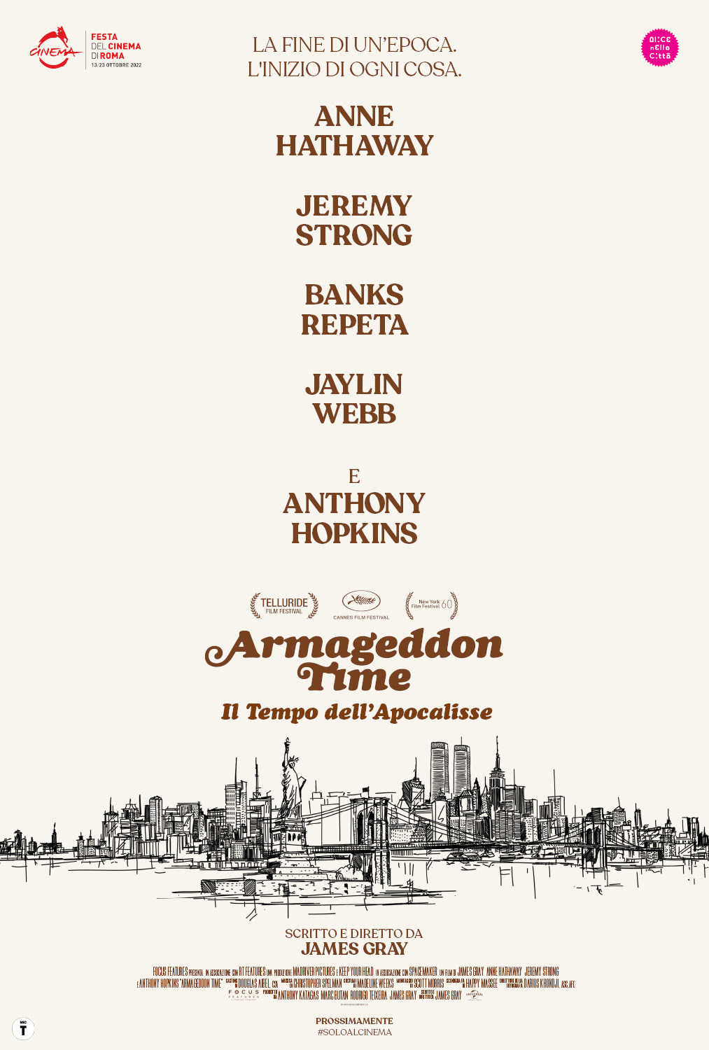 Armageddon Time – Il Tempo dell’Apocalisse: Trailer