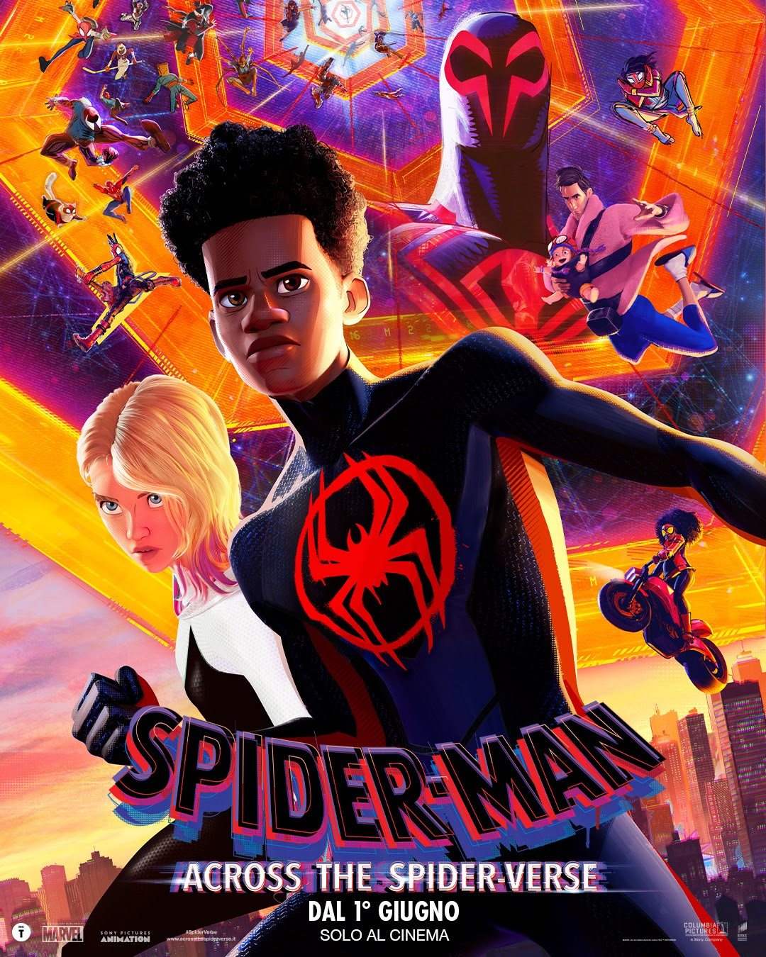 Spider-Man: Across the Spider-Verse è finalmente al Cinema