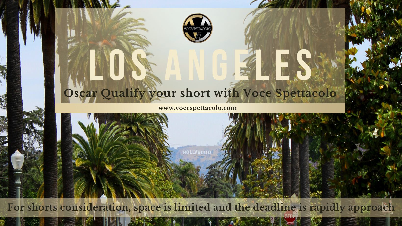 VS OSCAR QUALIFYING PROGRAM: Proietta il tuo corto a Los Angeles e iscrivilo agli Oscar!