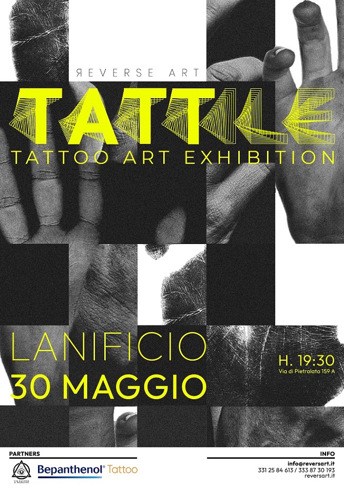 Il Lanificio di Via di Pietralata 159 a Roma ospiterà “TATTile” la Tattoo Art Exhibition